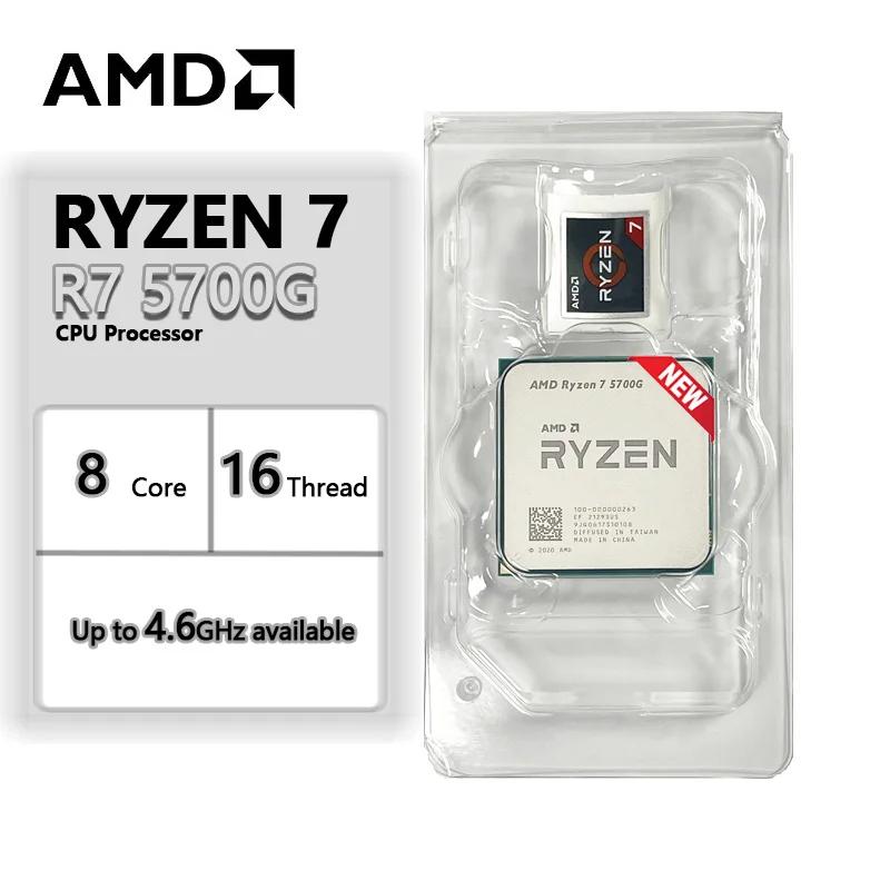 AMD Ryzen 7 5700G R7 5700G CPU  AM4, ǰ,  